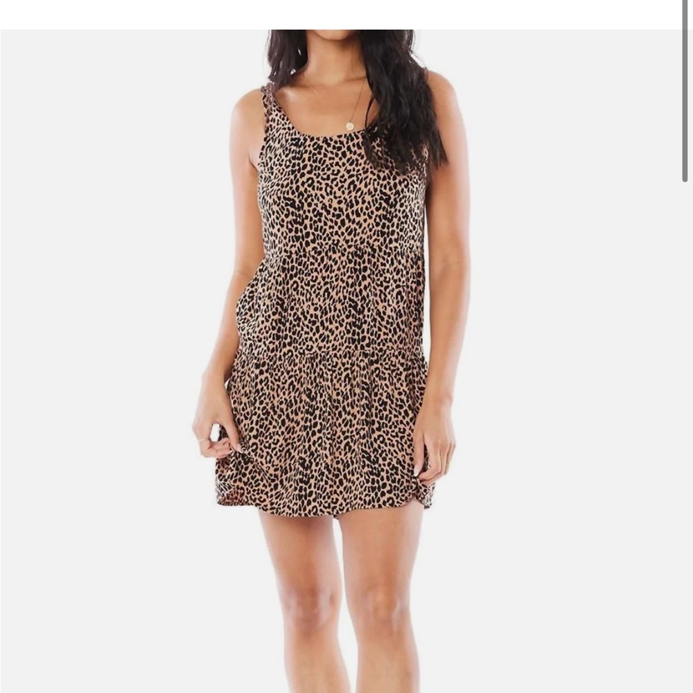 Saltwater Luxe Noah Dress Leopard Print BNWT L